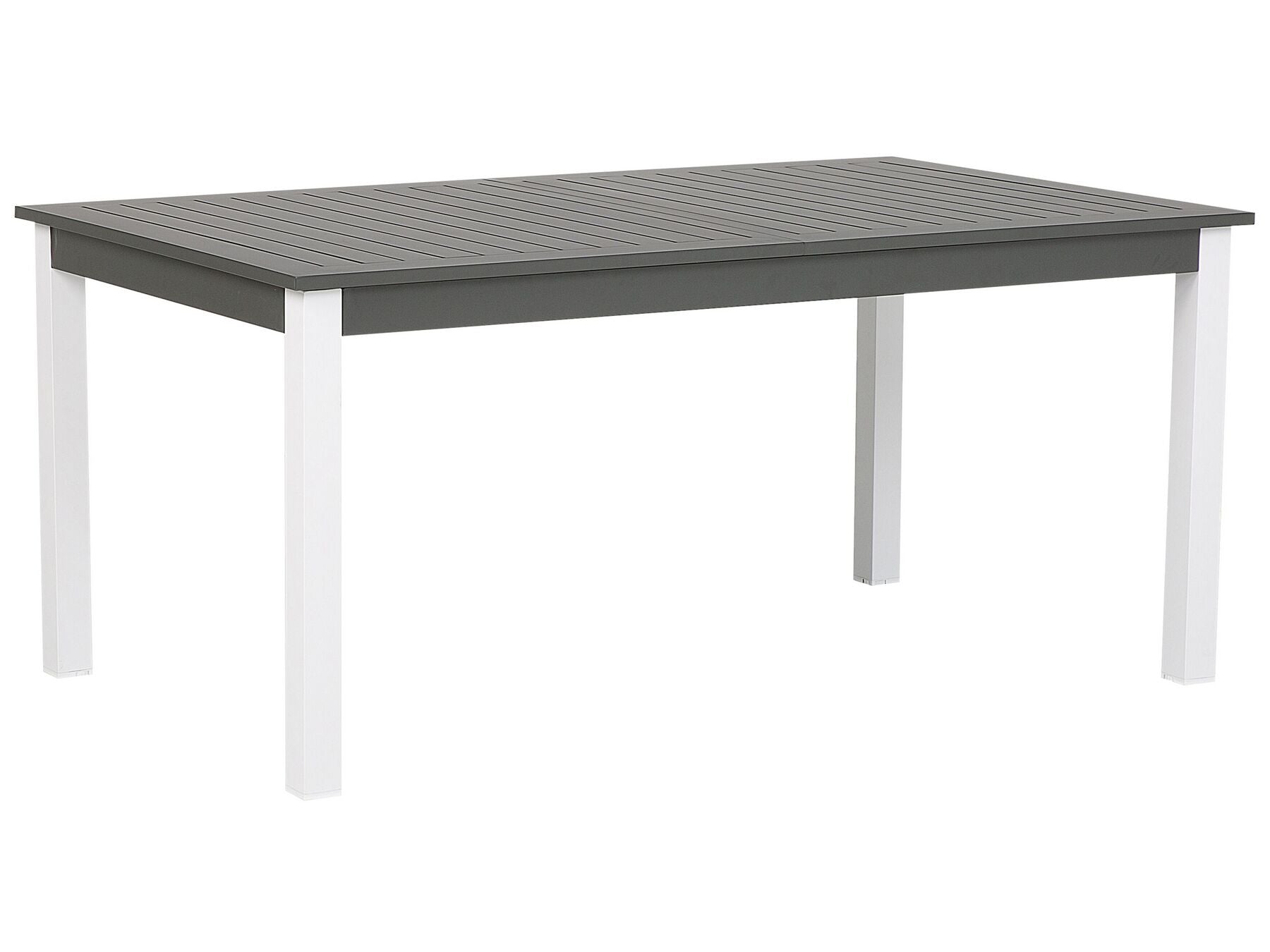 Garden Dining Set 8 Seater PANCOLE with Cushions Metal Grey