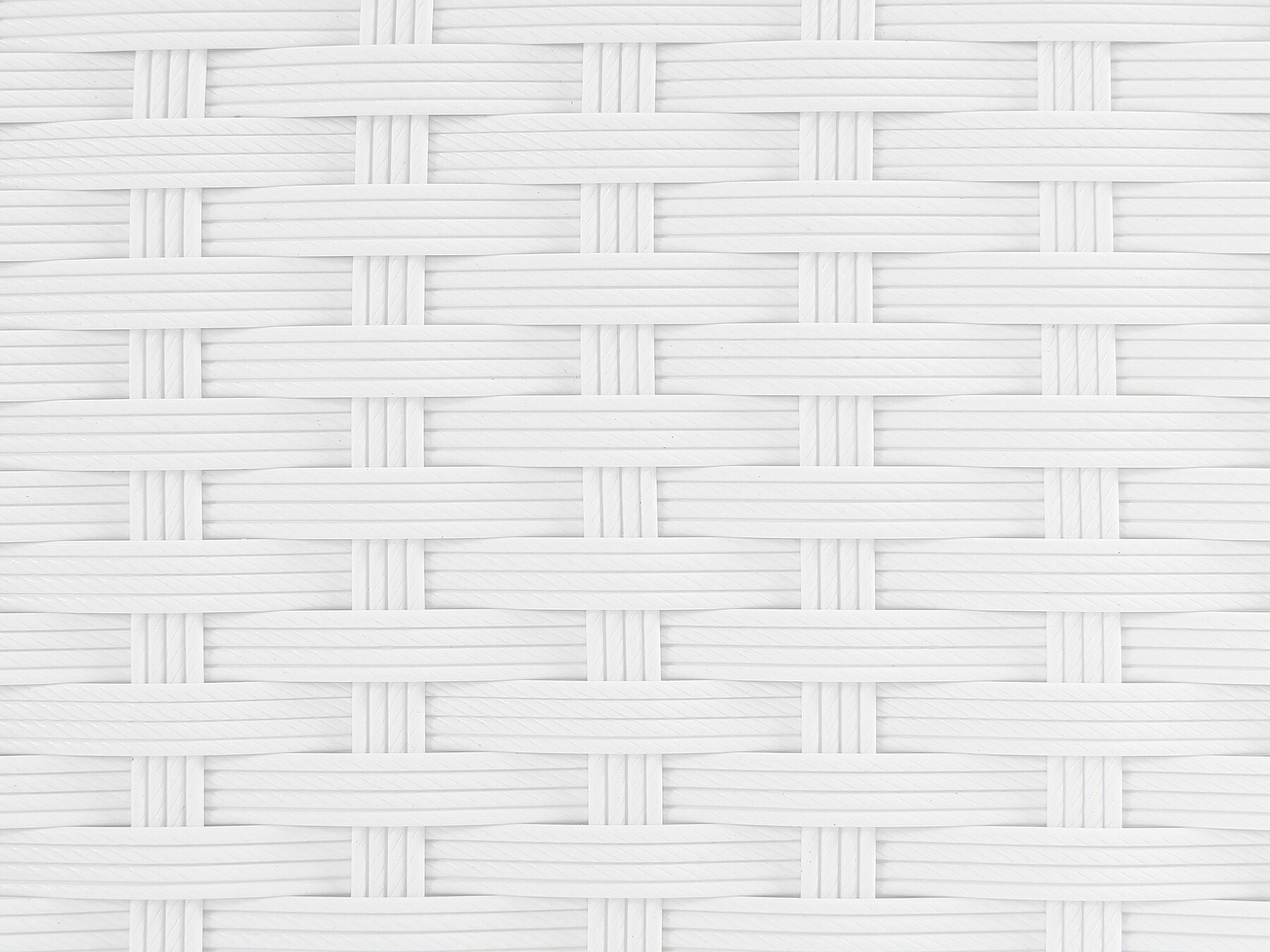 Garden Corner Sofa with Table 4 Seater SANO Left Hand Modular PE Rattan White