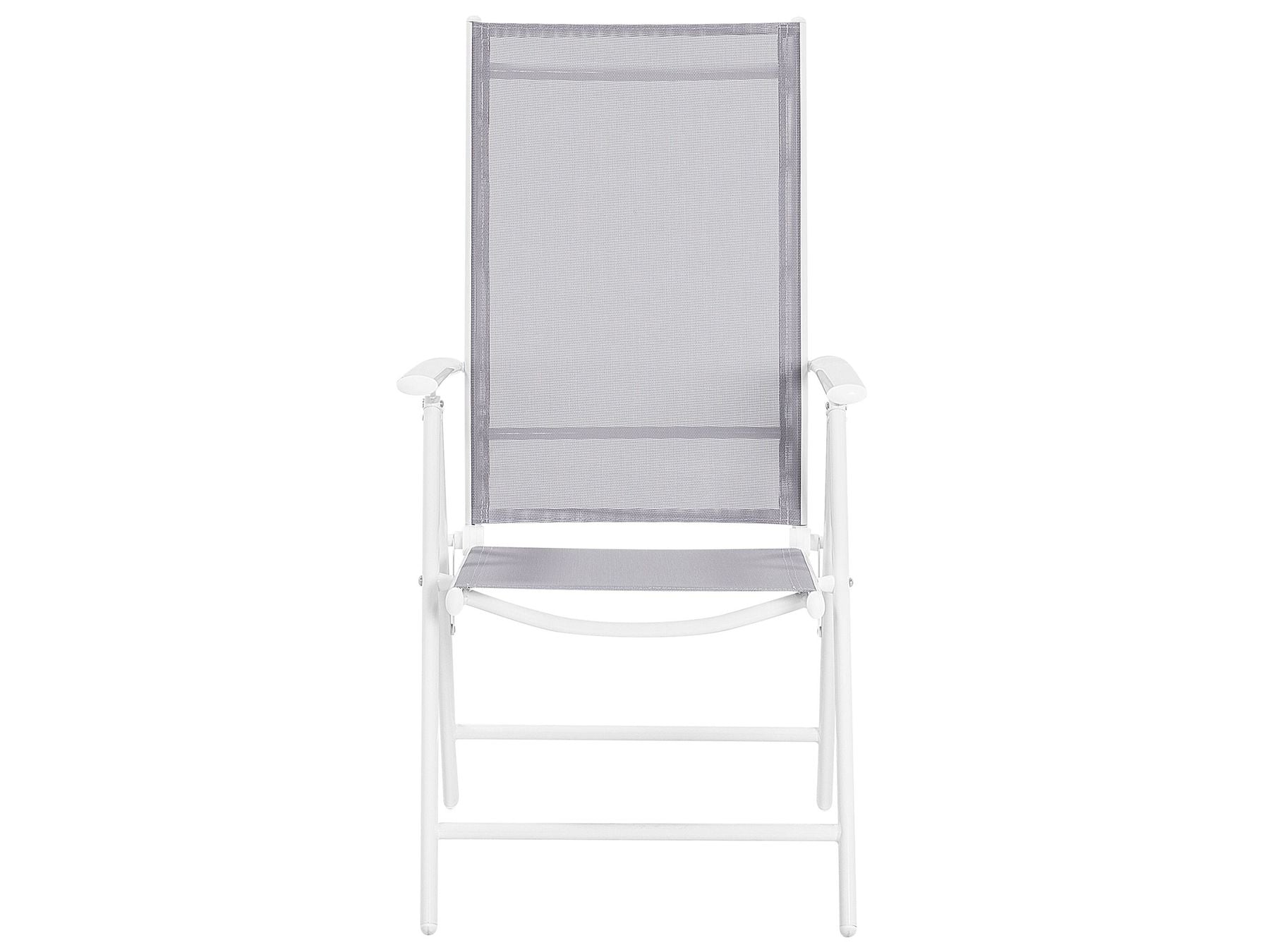 Garden Dining Set 6 Seater CATANIA Metal Grey