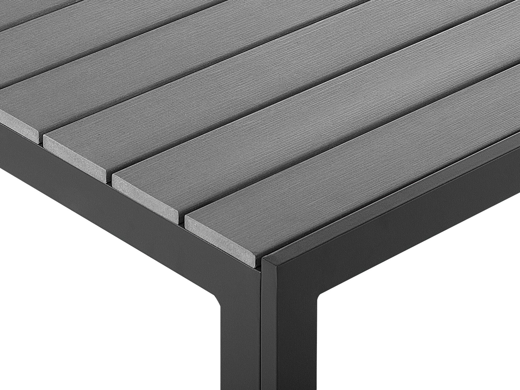 Garden Dining Set 6 Seater COMO Grey