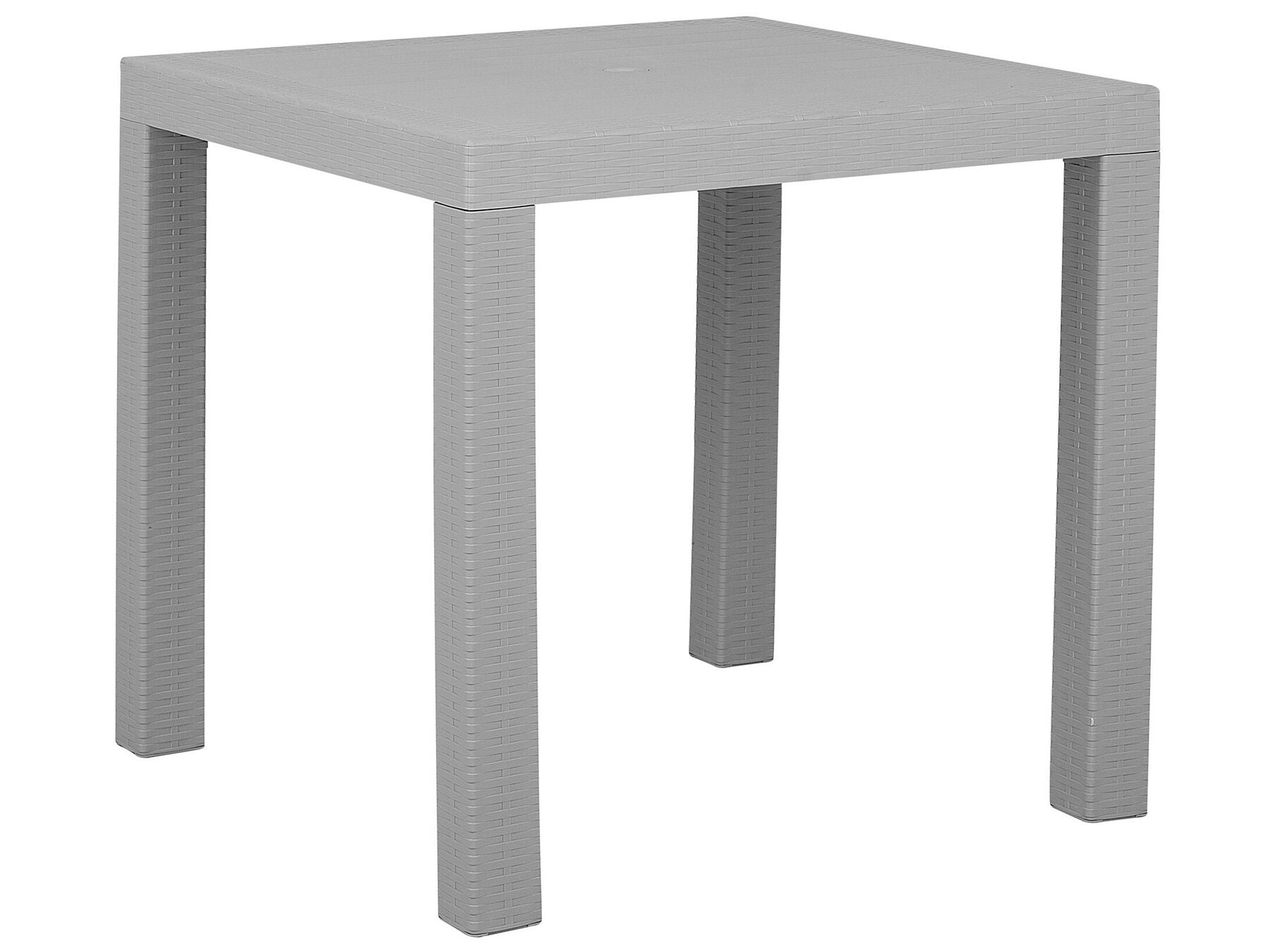 Garden Dining Set 4 Seater FOSSANO Light Grey
