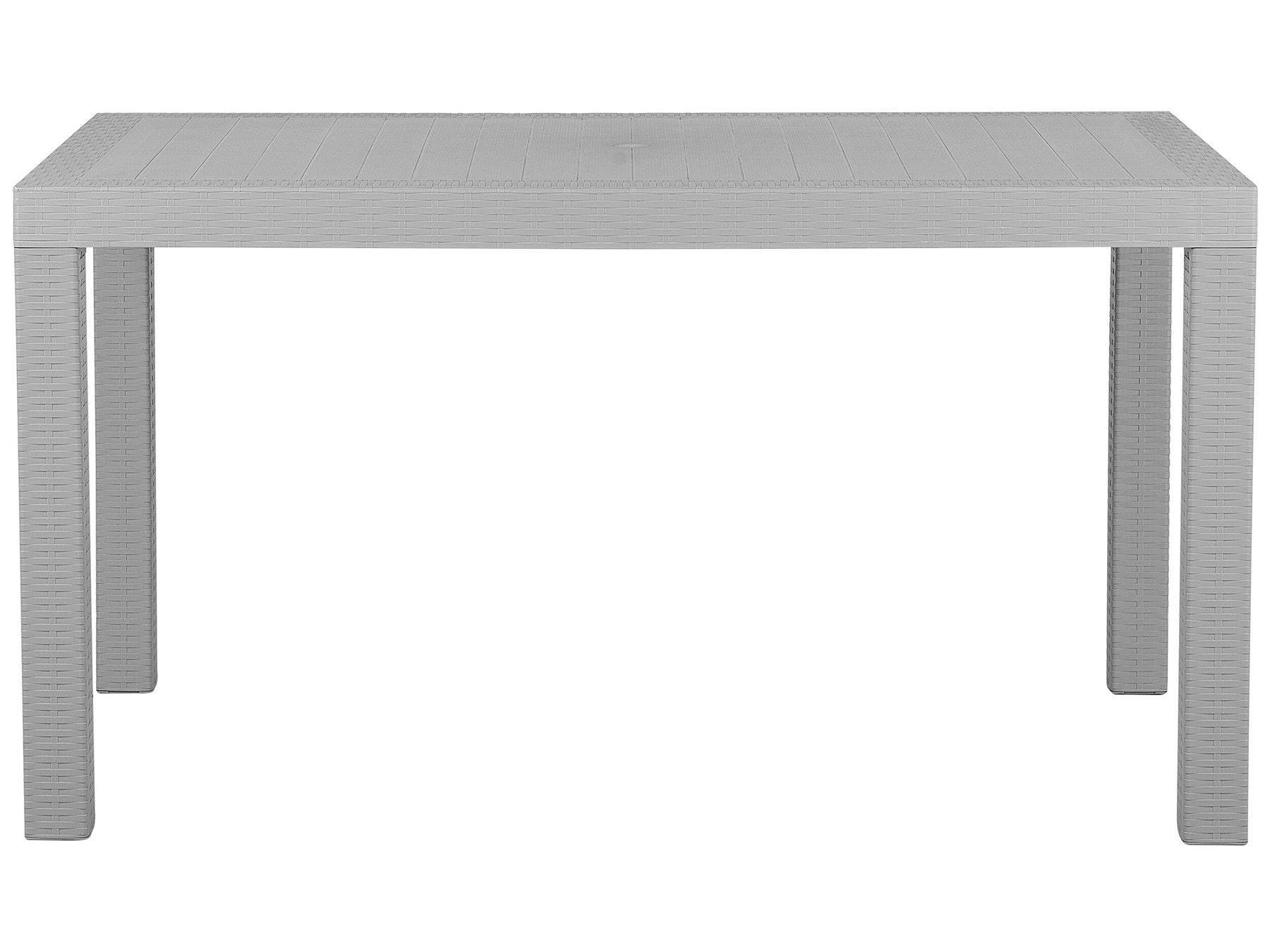 Garden Dining Set 6 Seater FOSSANO Light Grey