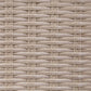 Garden Lounge Set with Table 4 Seater VITTORIA PE Rattan Grey
