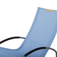 Rocking Sun Lounger Blue CAMPO