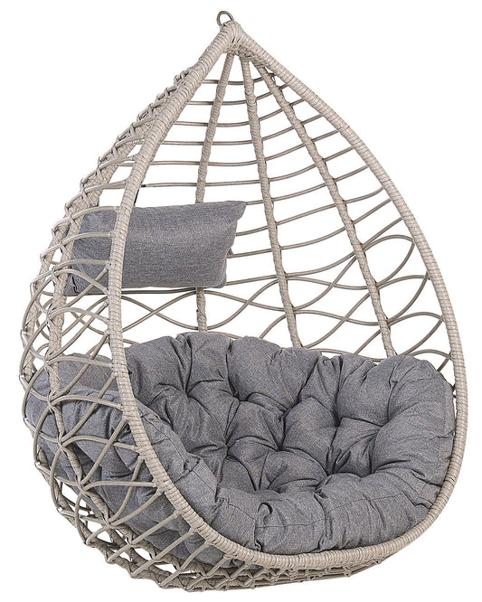 Hanging Chair ARSITA PE Rattan Grey