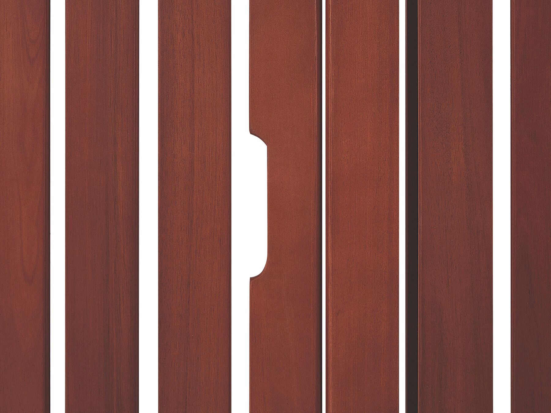 Sun Lounger TOSCANA Reclining Acacia Wood Dark Brown
