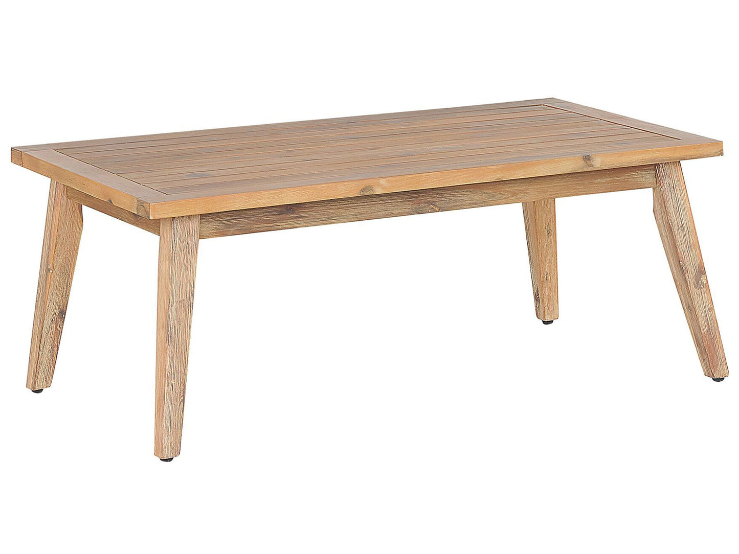 Garden Lounge Set with Table 4 Seater MERANO Acacia Wood Grey