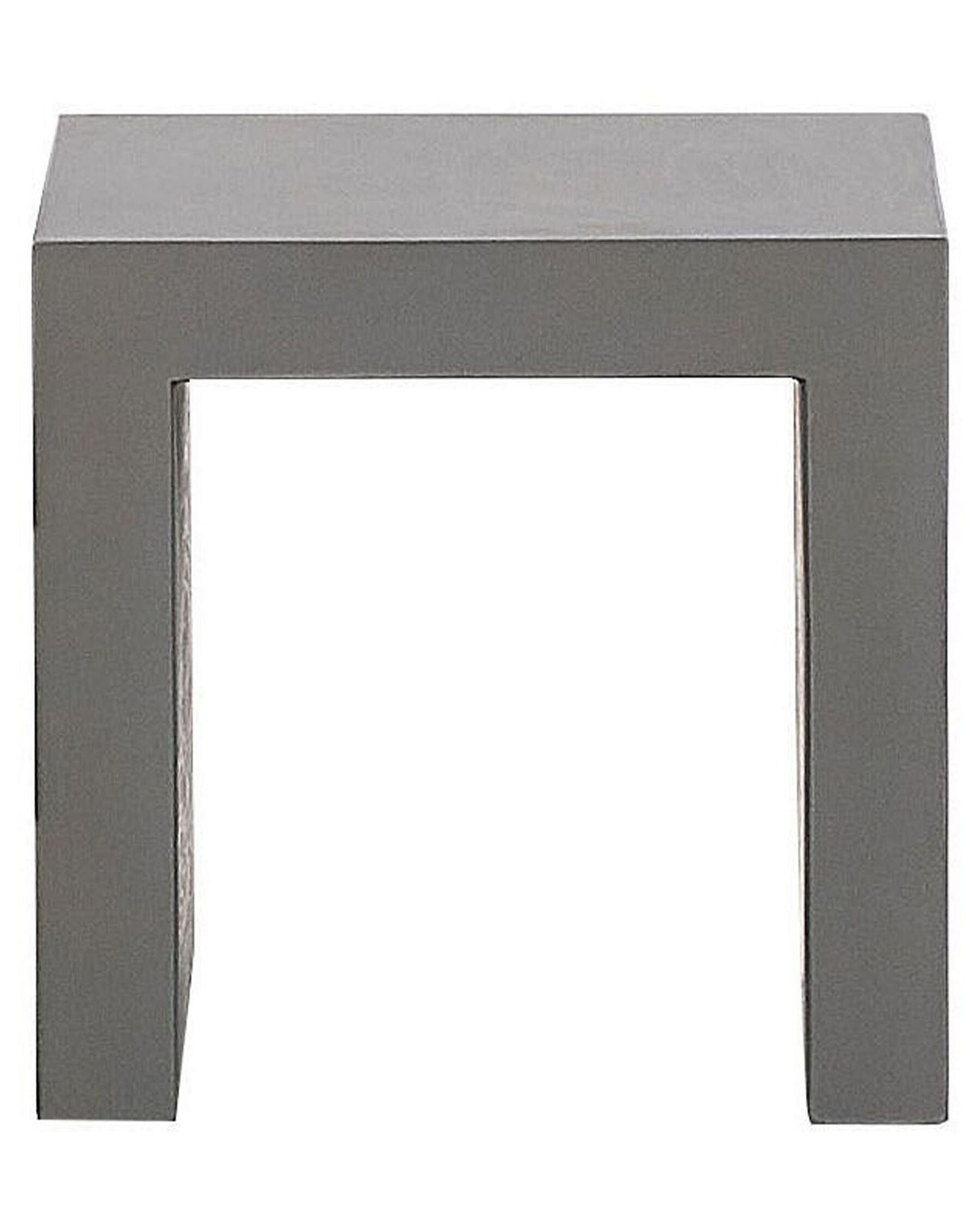 Set of 2 Garden Chairs TARANTO Concrete Grey