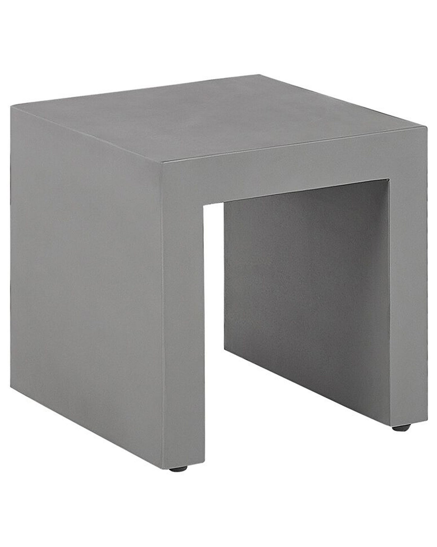 Set of 2 Garden Chairs TARANTO Concrete Grey