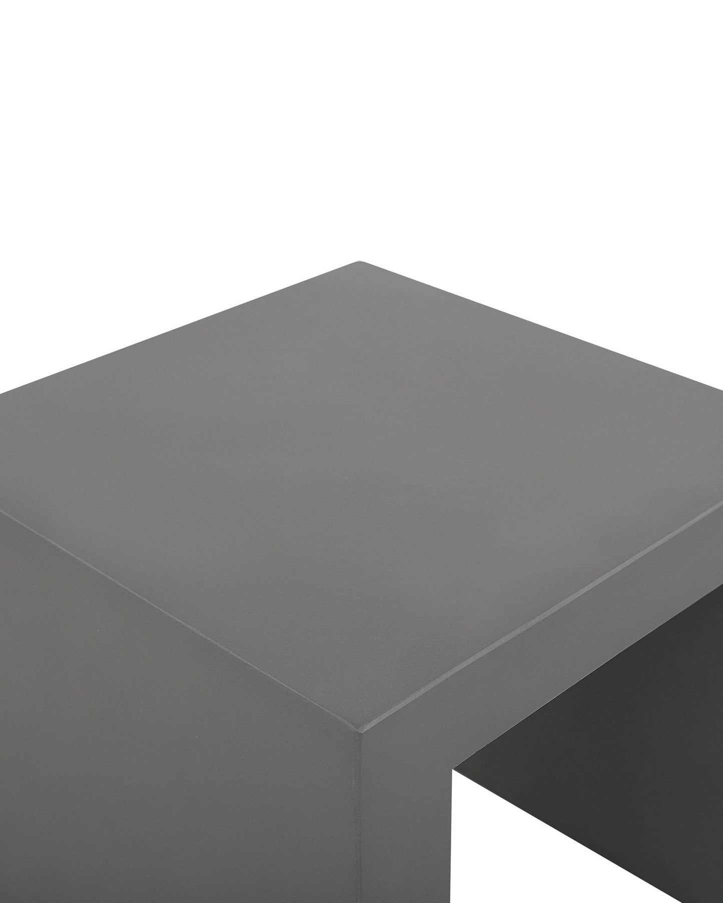 Set of 2 Garden Chairs TARANTO Concrete Grey