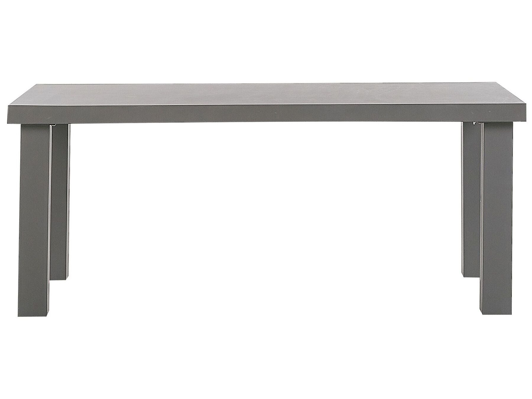 Garden Dining Set with Stools 6 Seater TARANTO Concrete Grey