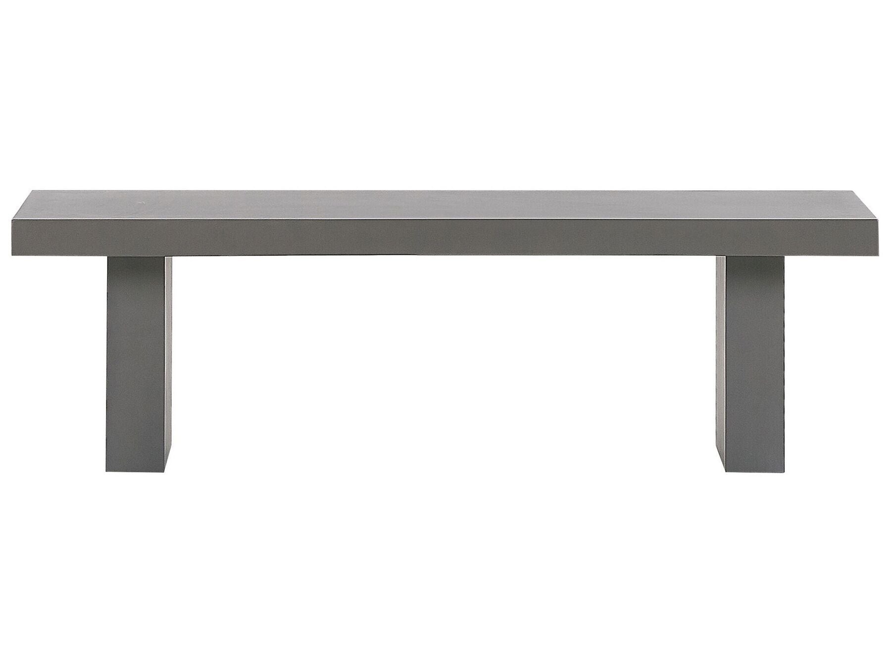Garden Dining Set with Benches 4 Seater TARANTO Concrete Grey