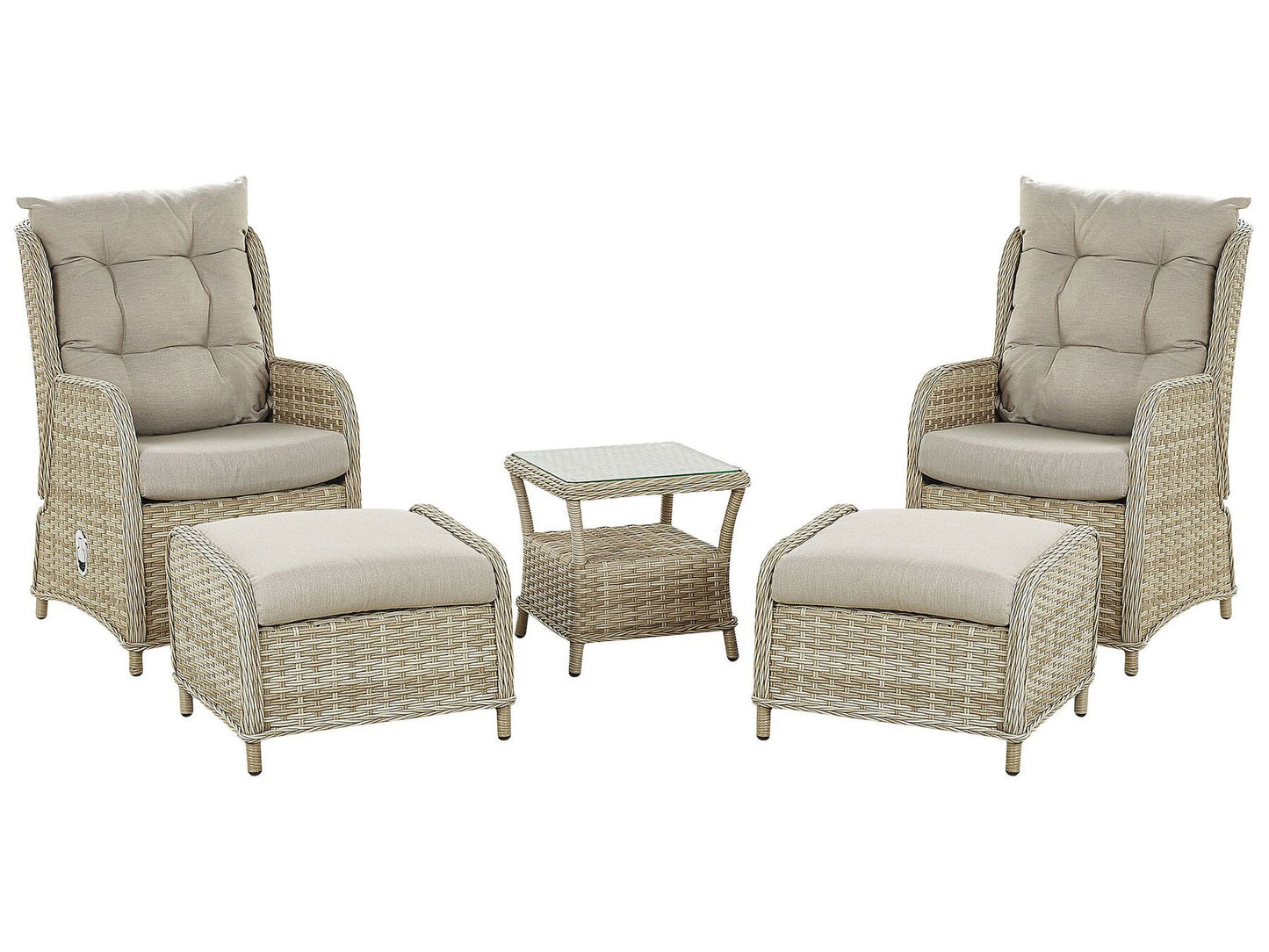 garden sofa 2 seater susua rattan natural