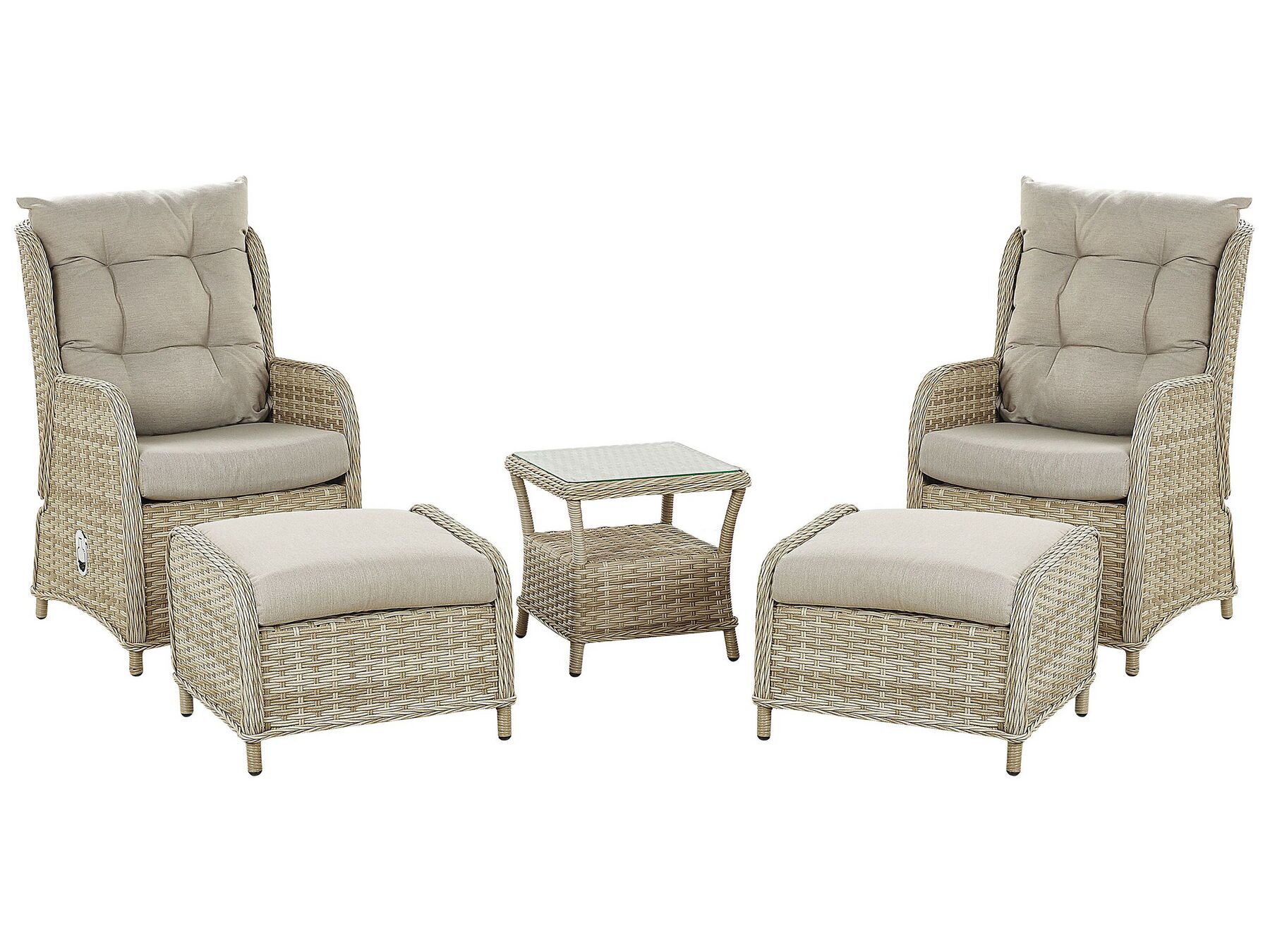 garden sofa 2 seater susua rattan natural