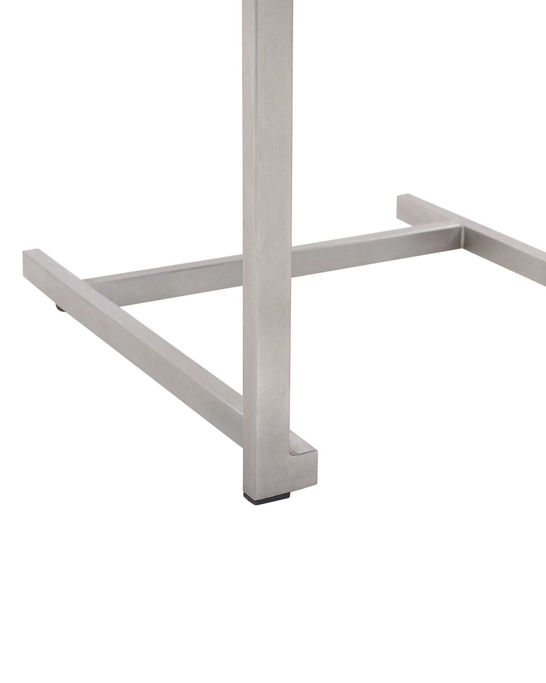 Set of 6 Garden Chairs COSOLETO Stainless Steel Beige
