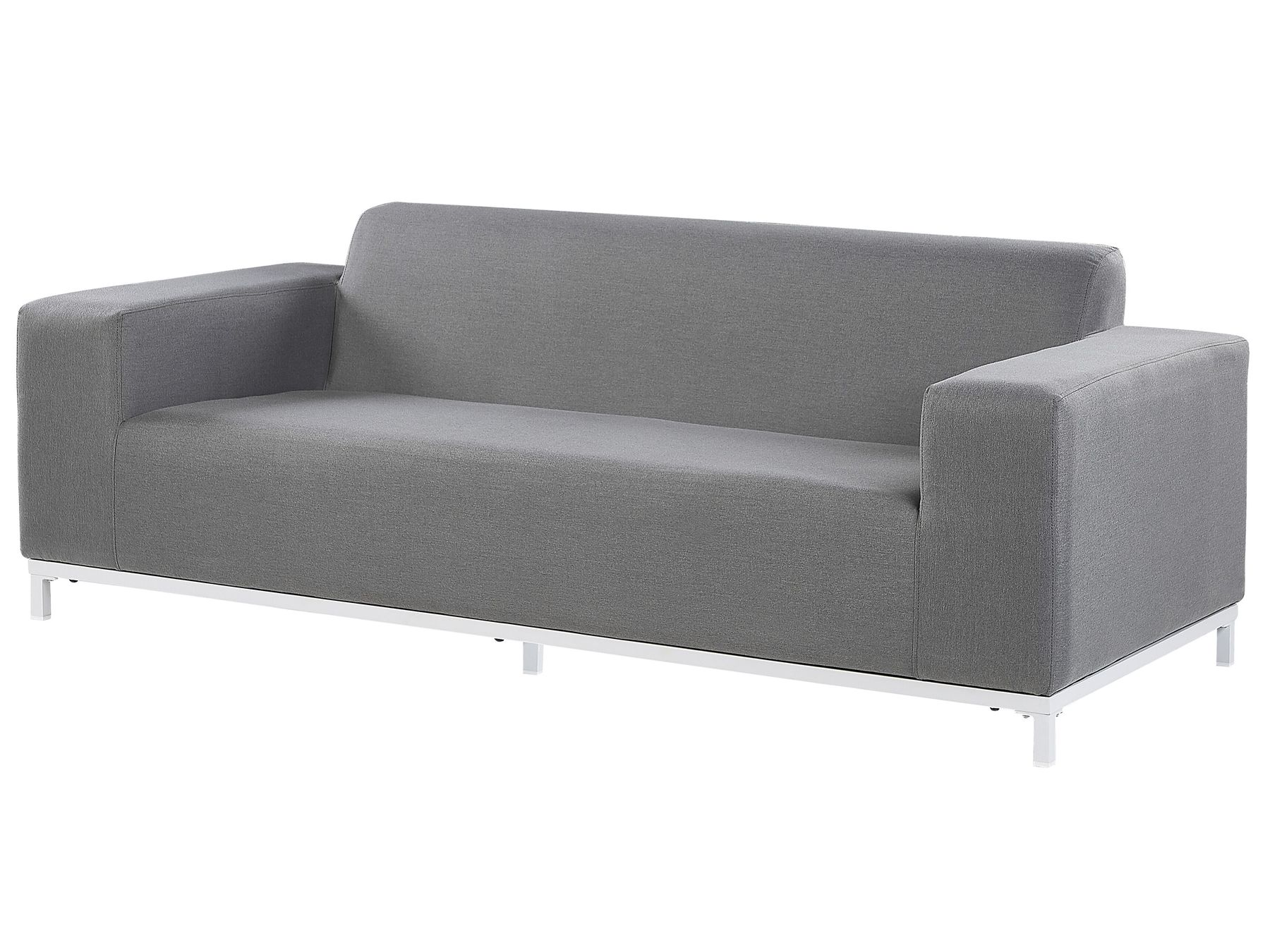 Garden Sofa Grey with White ROVIGO