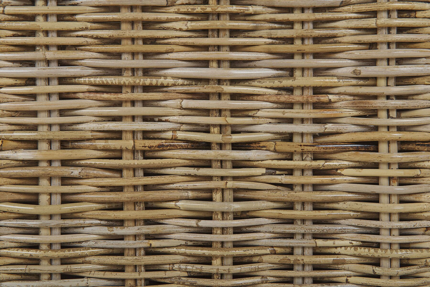 Garden Sofa 2 Seater ARDEA Rattan Light Brown
