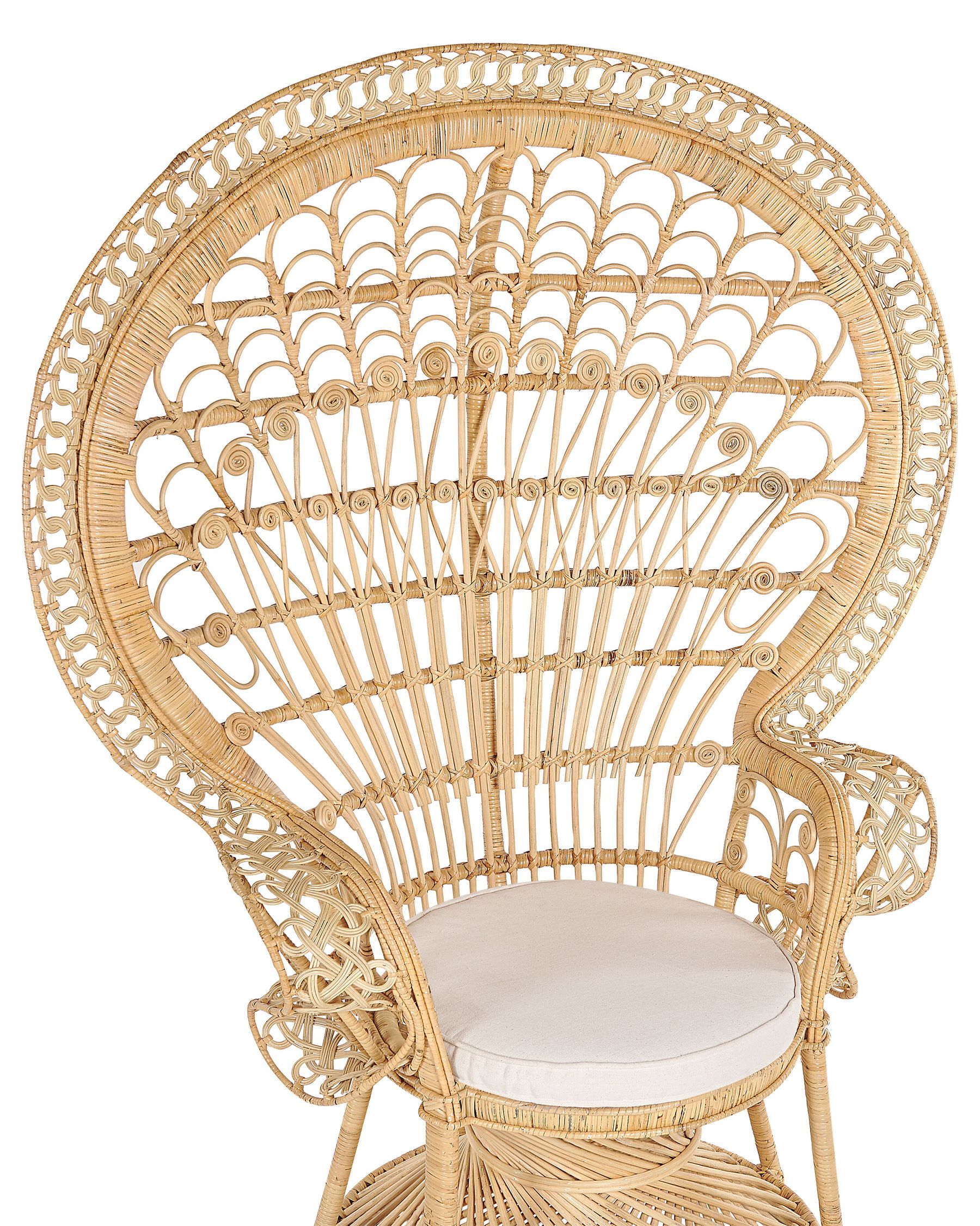 Peacock Chair EMMANUELLE Rattan Natural