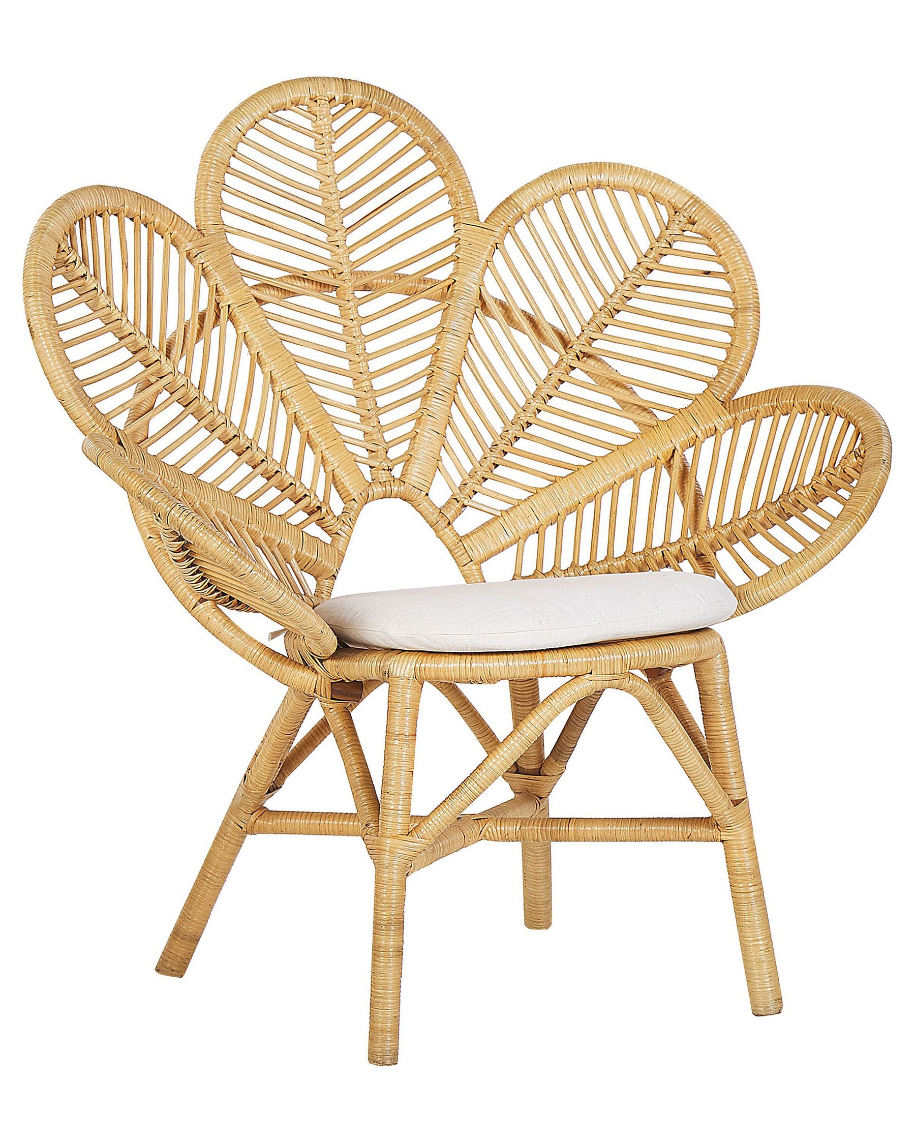 Peacock Chair FLORENTINE Rattan Natural