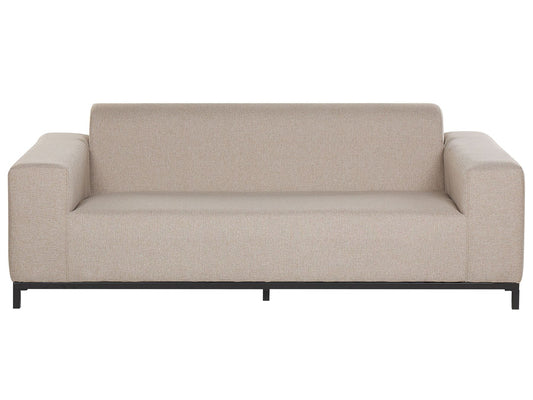Garden Sofa Beige with Black ROVIGO