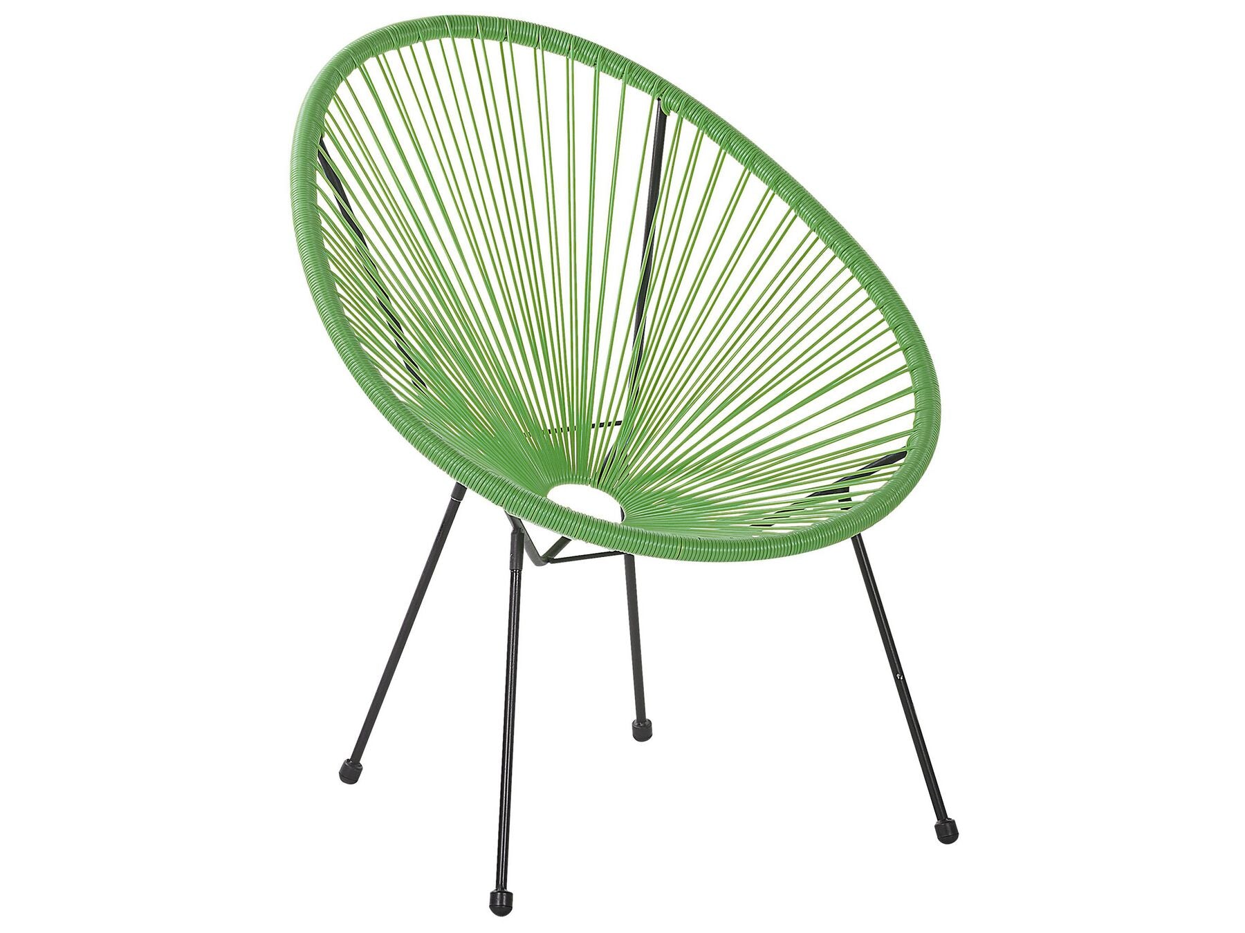 Bistro Set ACAPULCO II PE Rattan Green