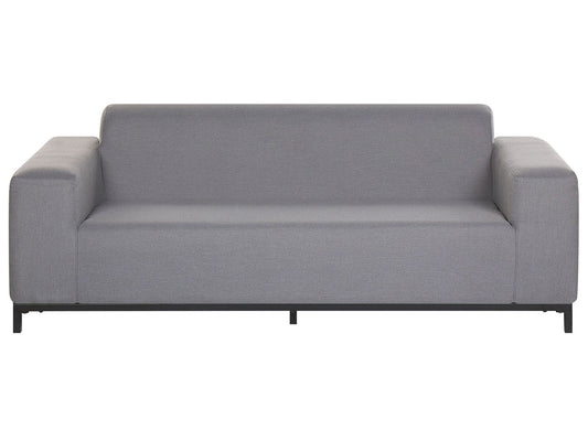 Garden Sofa Grey with Black ROVIGO