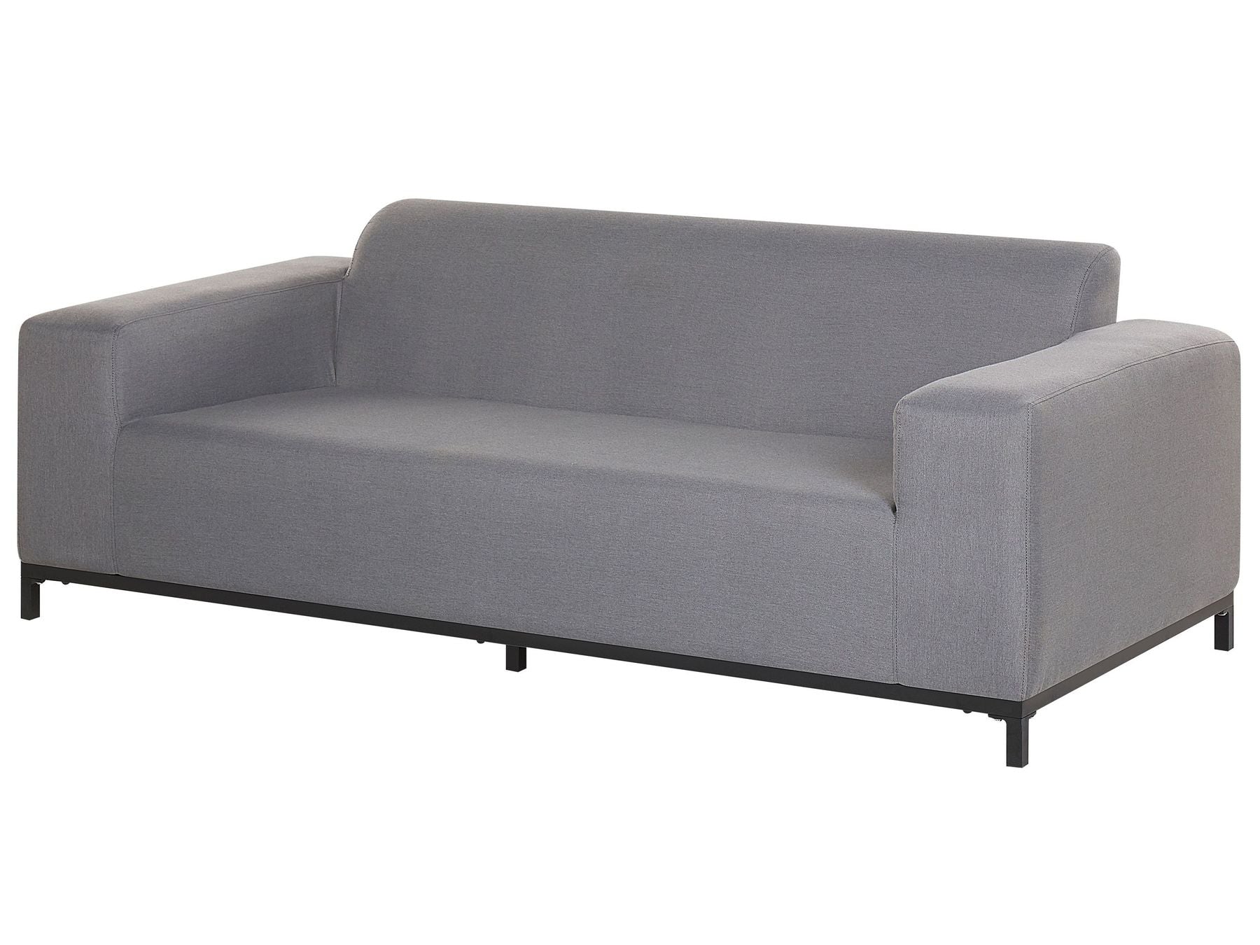 Garden Sofa Grey with Black ROVIGO