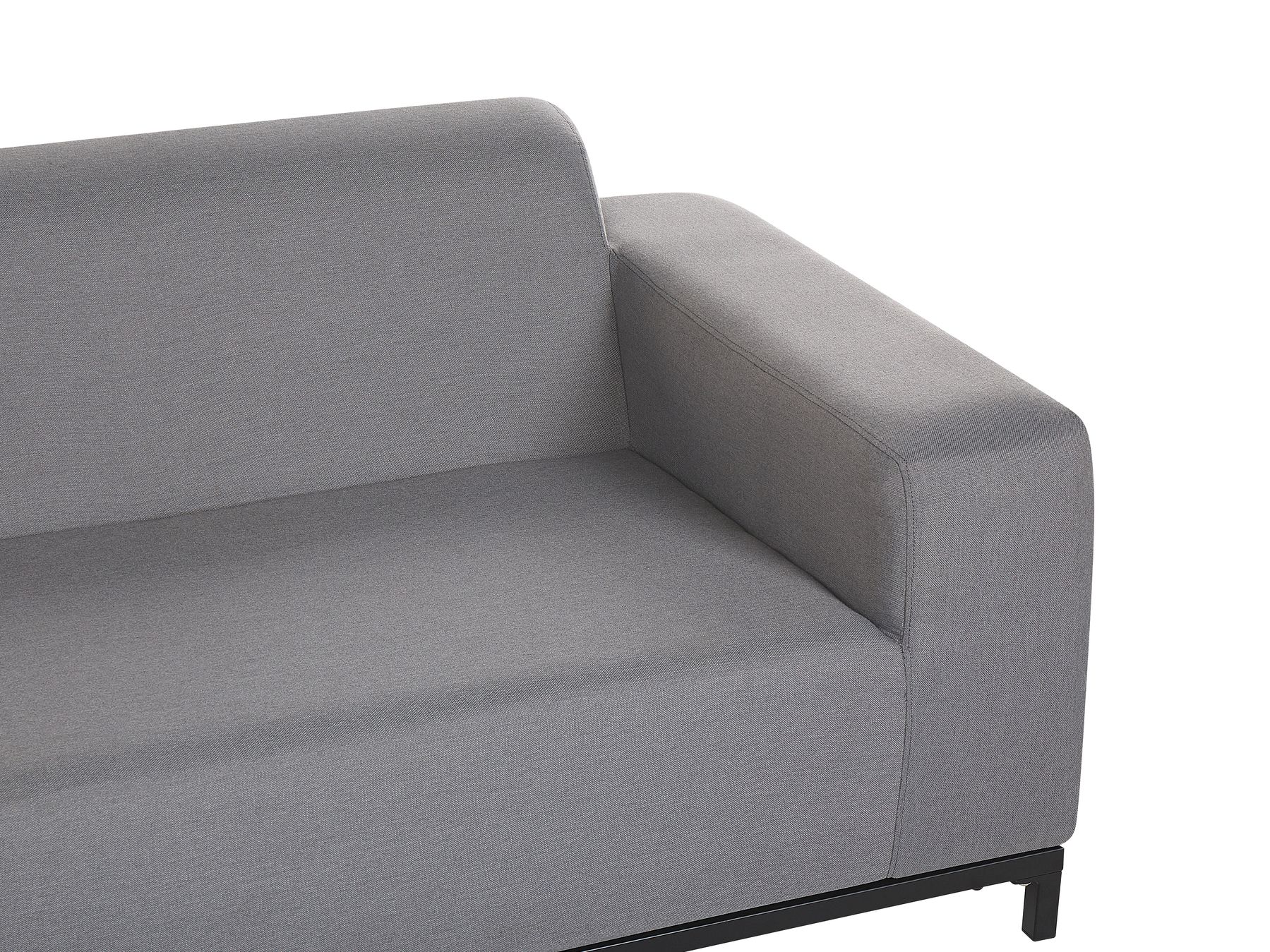 Garden Sofa Grey with Black ROVIGO