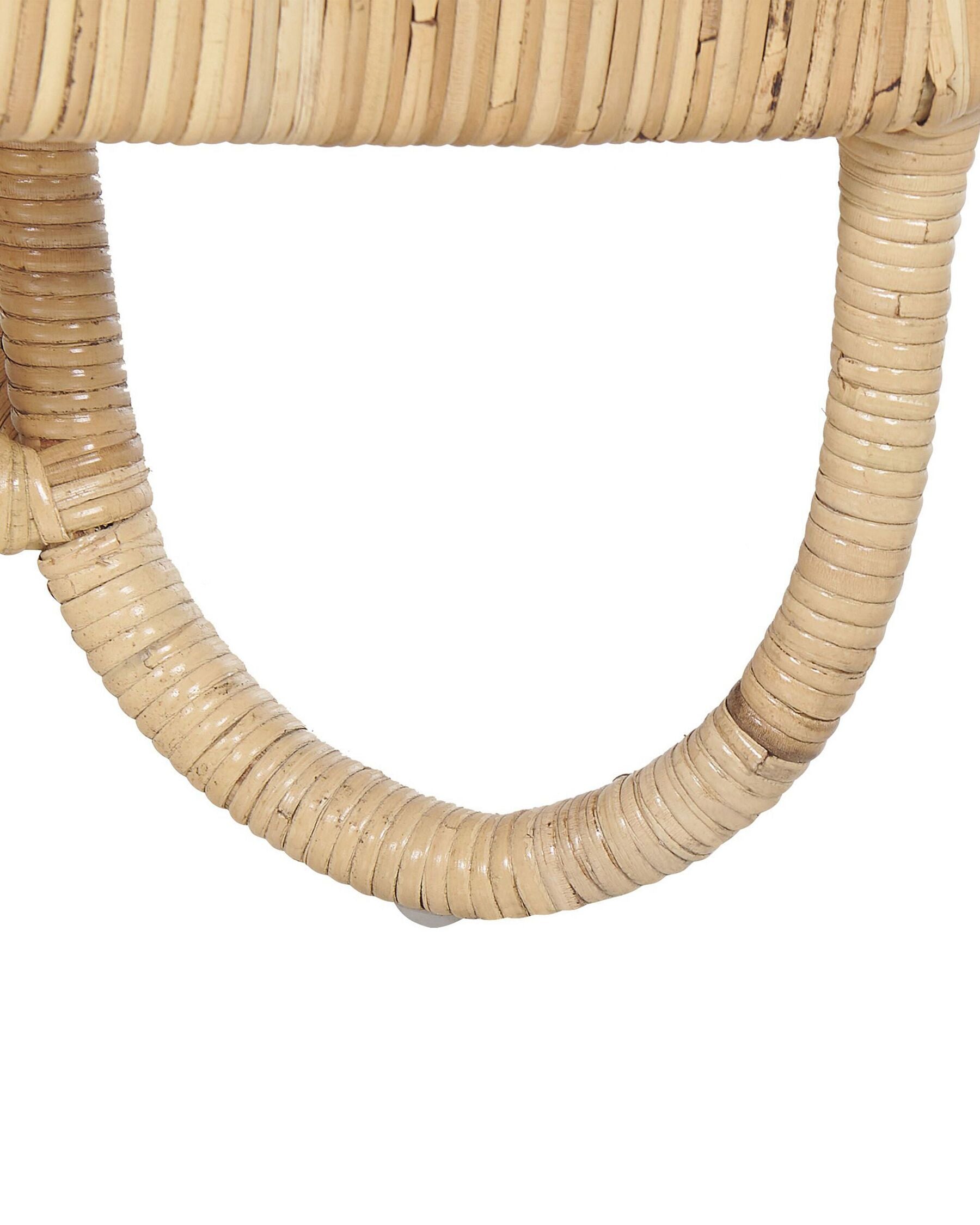 Garden Armchair DOLCEDO Rattan Natural