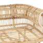 Garden Sofa Set 4 Seater Rattan Beige