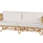 Garden Sofa Set 4 Seater Rattan Beige