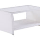 Garden Lounge Set with Table 4 Seater MARINO PE Rattan White