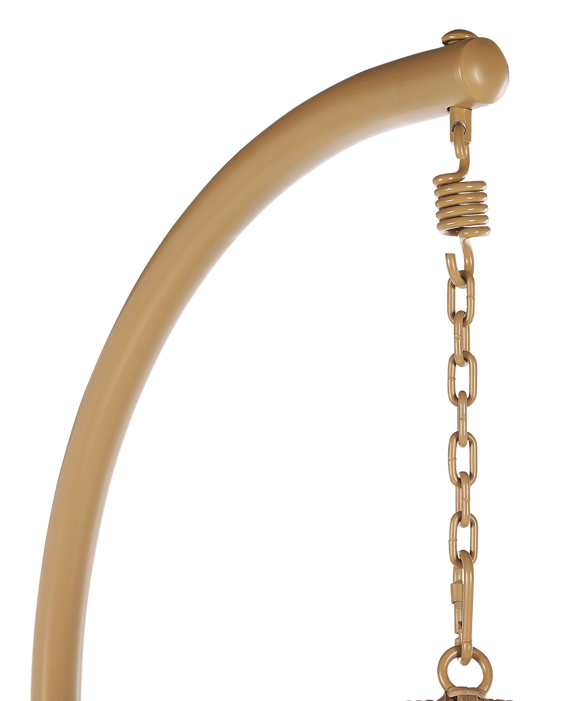 Hanging Chair with Stand ALBA PE Rattan Natural
