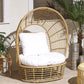Garden Armchair LIDO Rattan Beige