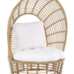Garden Armchair LIDO Rattan Beige