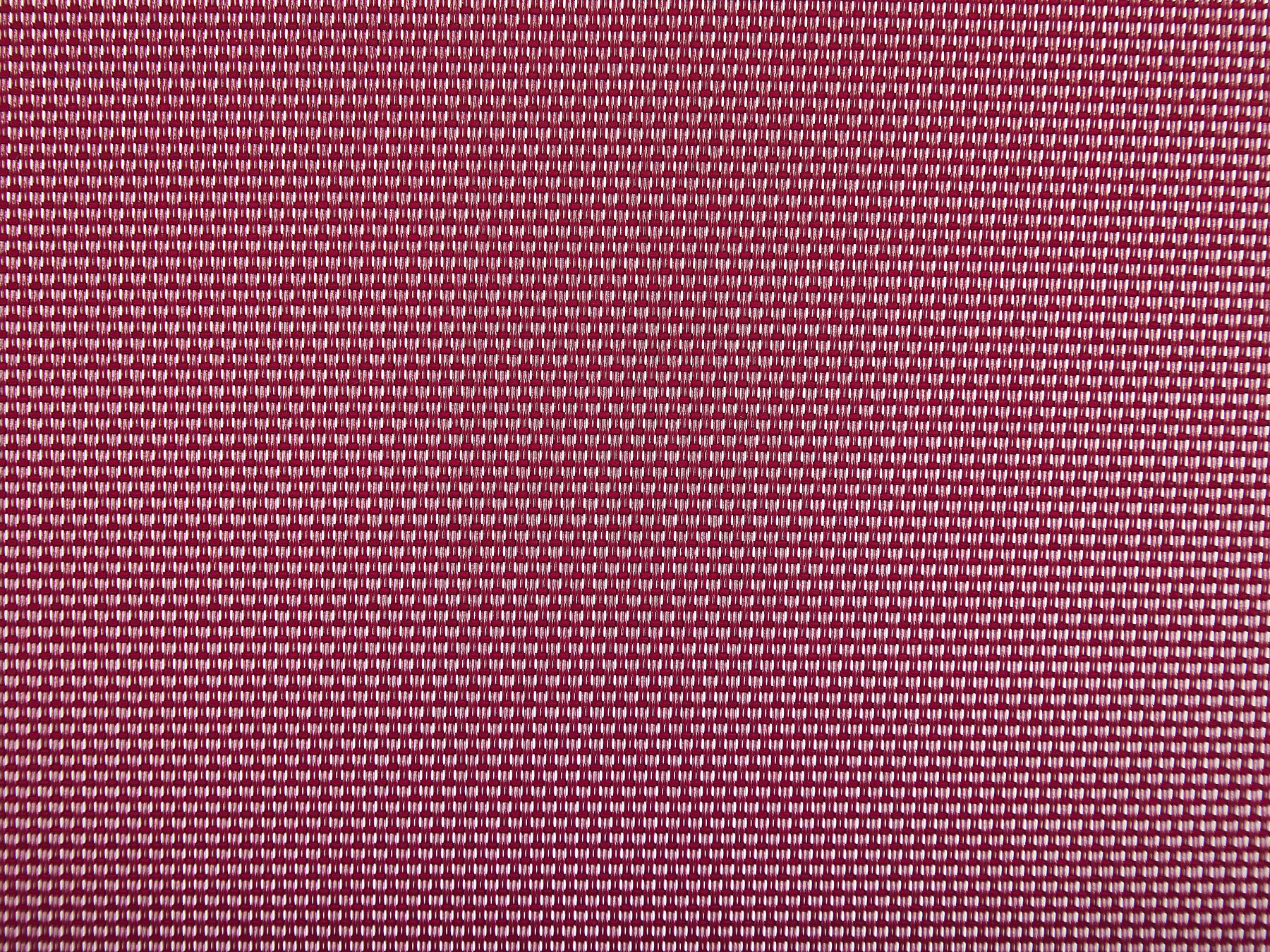 Aluminium Reclining Sun Lounger Burgundy PORTOFINO