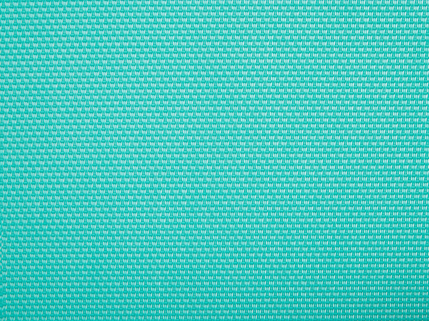 Aluminium Reclining Sun Lounger Turquois PORTOFINO