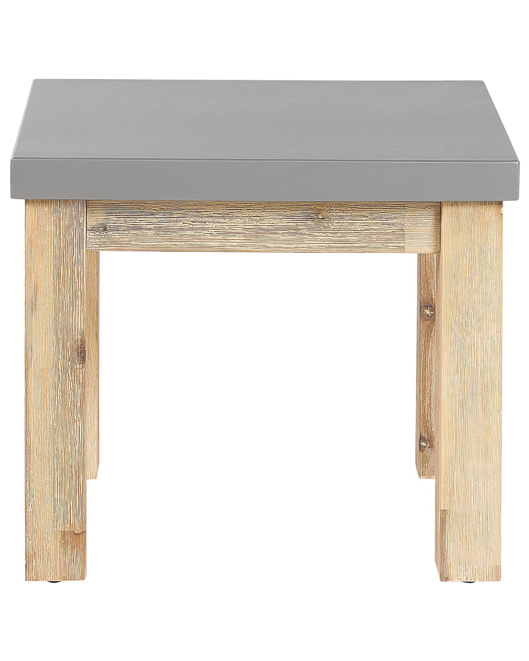Set of 2 Garden Chairs OSTUNI Concrete Grey