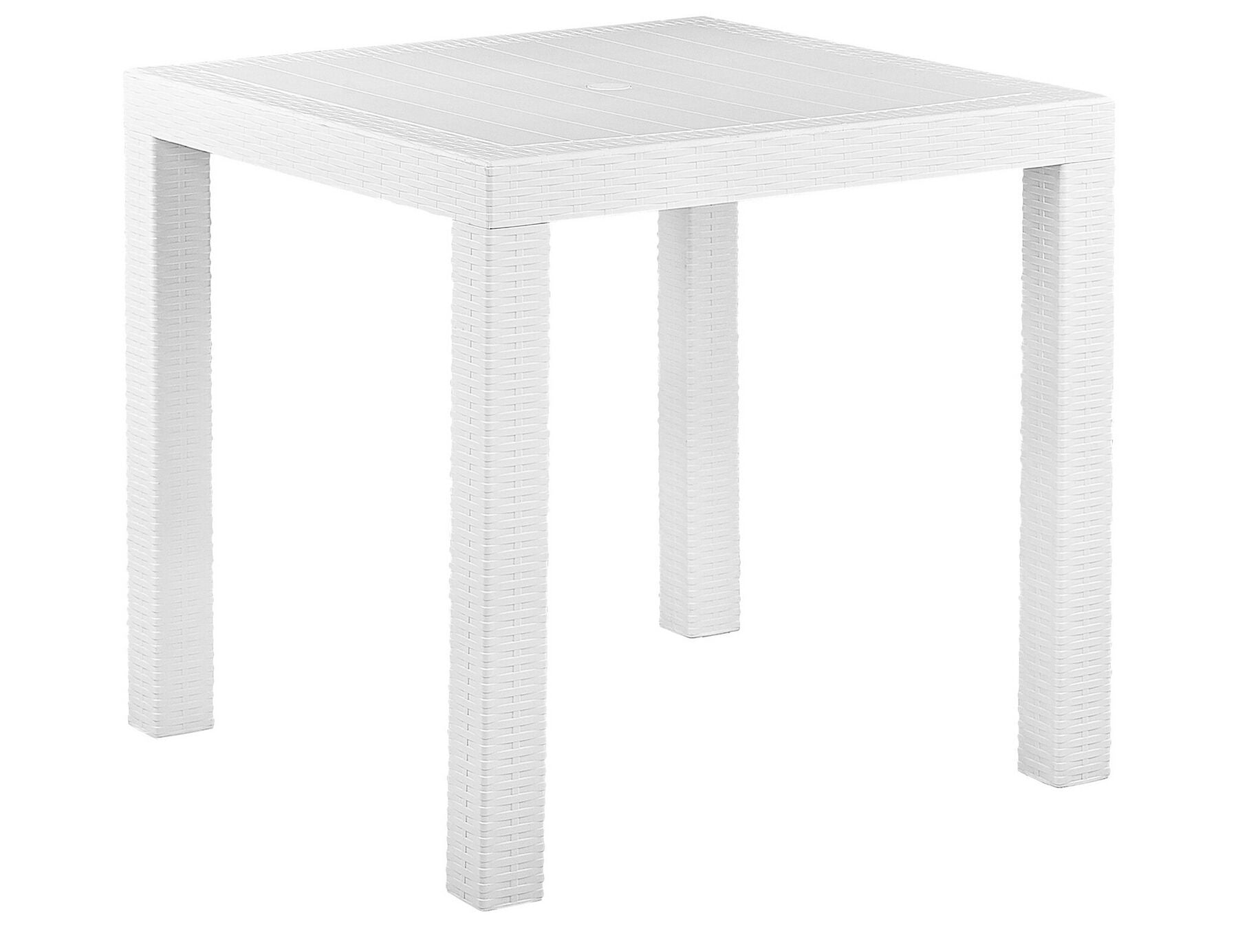 Garden Dining Set 4 Seater FOSSANO White