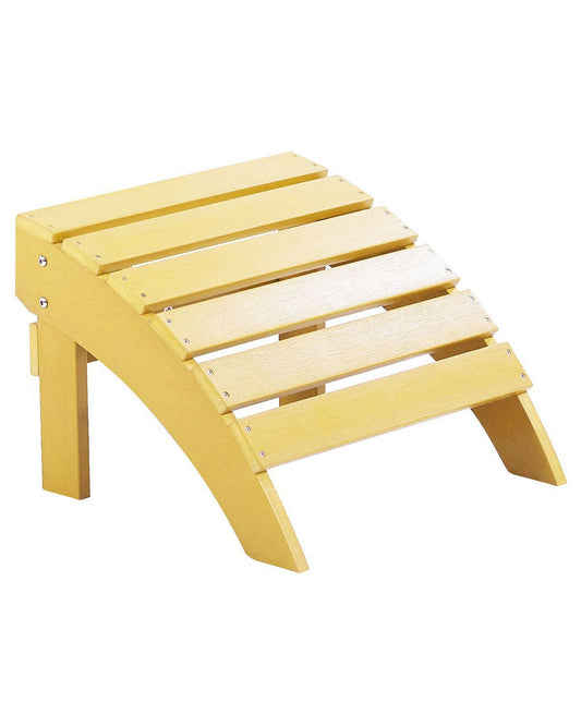 Garden Footstool ADIRONDACK Yellow