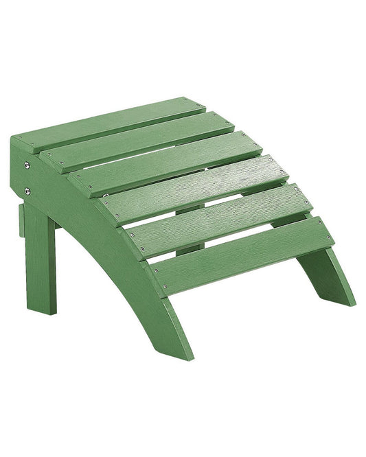 Garden Footstool ADIRONDACK Green
