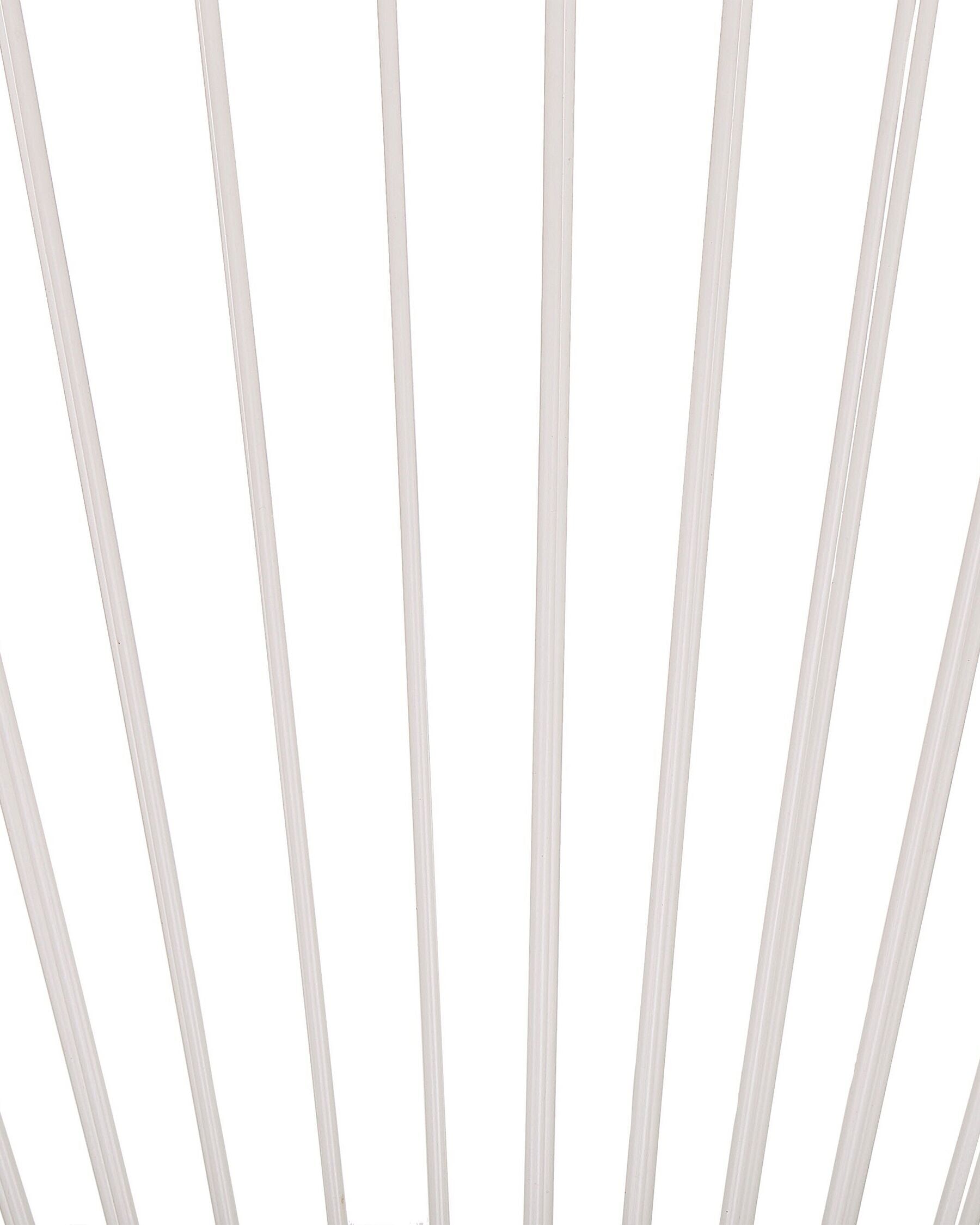 Set of 2 Garden Chairs ACAPULCO II PE Rattan White
