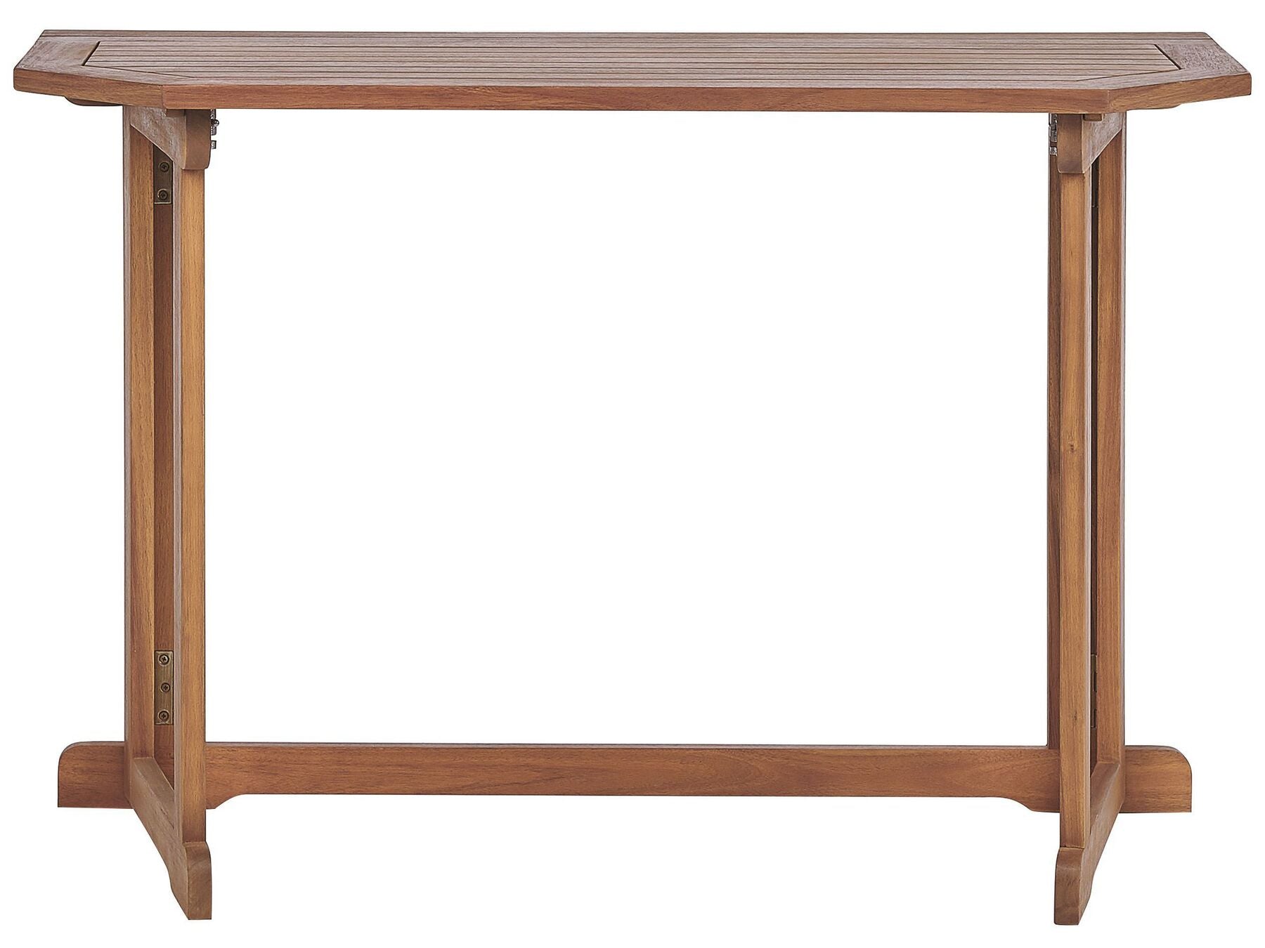 Balcony Dining Set 4 Seater TREIA Acacia Wood Brown