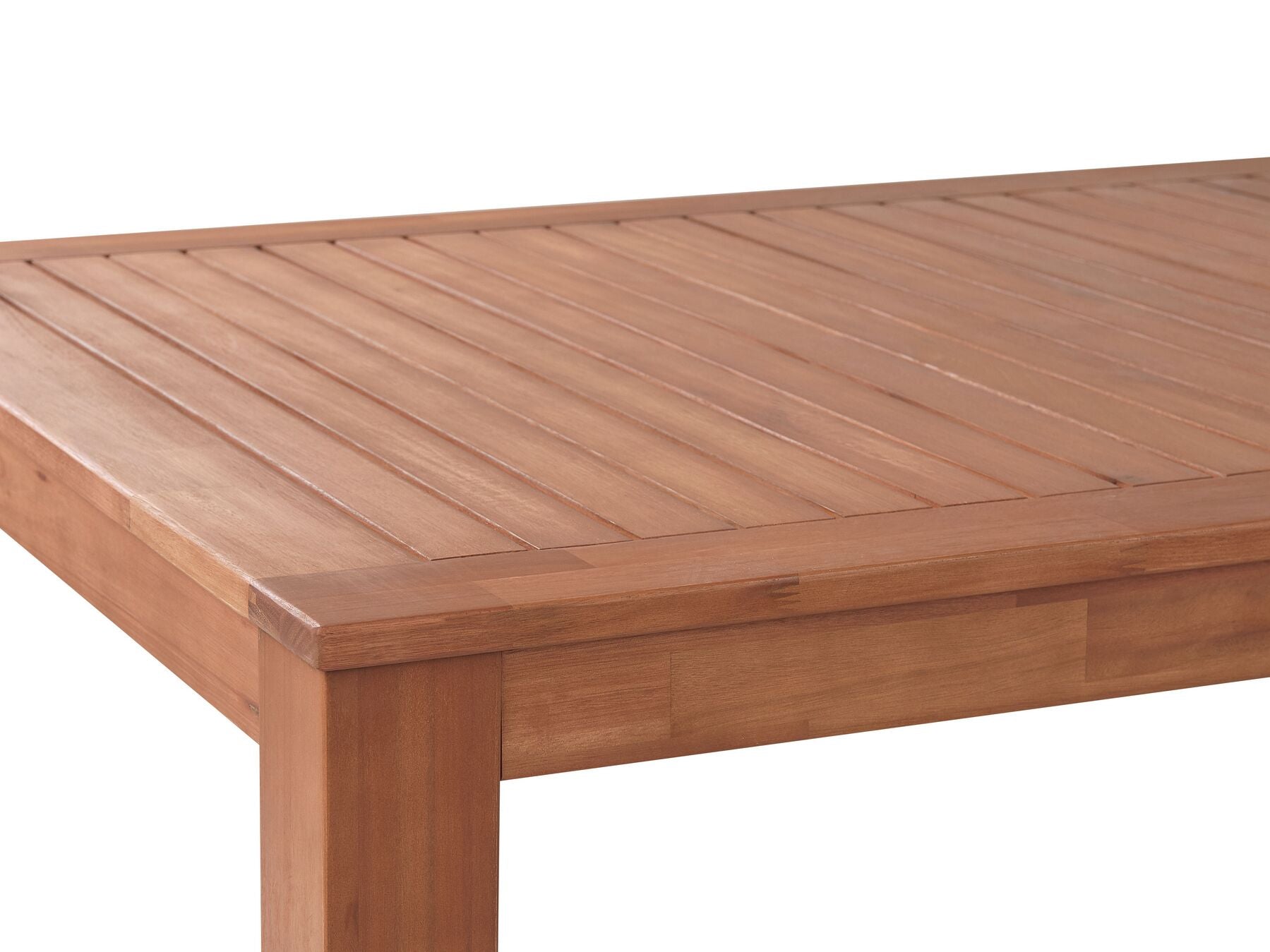 Garden Dining Set with Benches 6 Seater MONSANO Eucalyptus Wood Brown