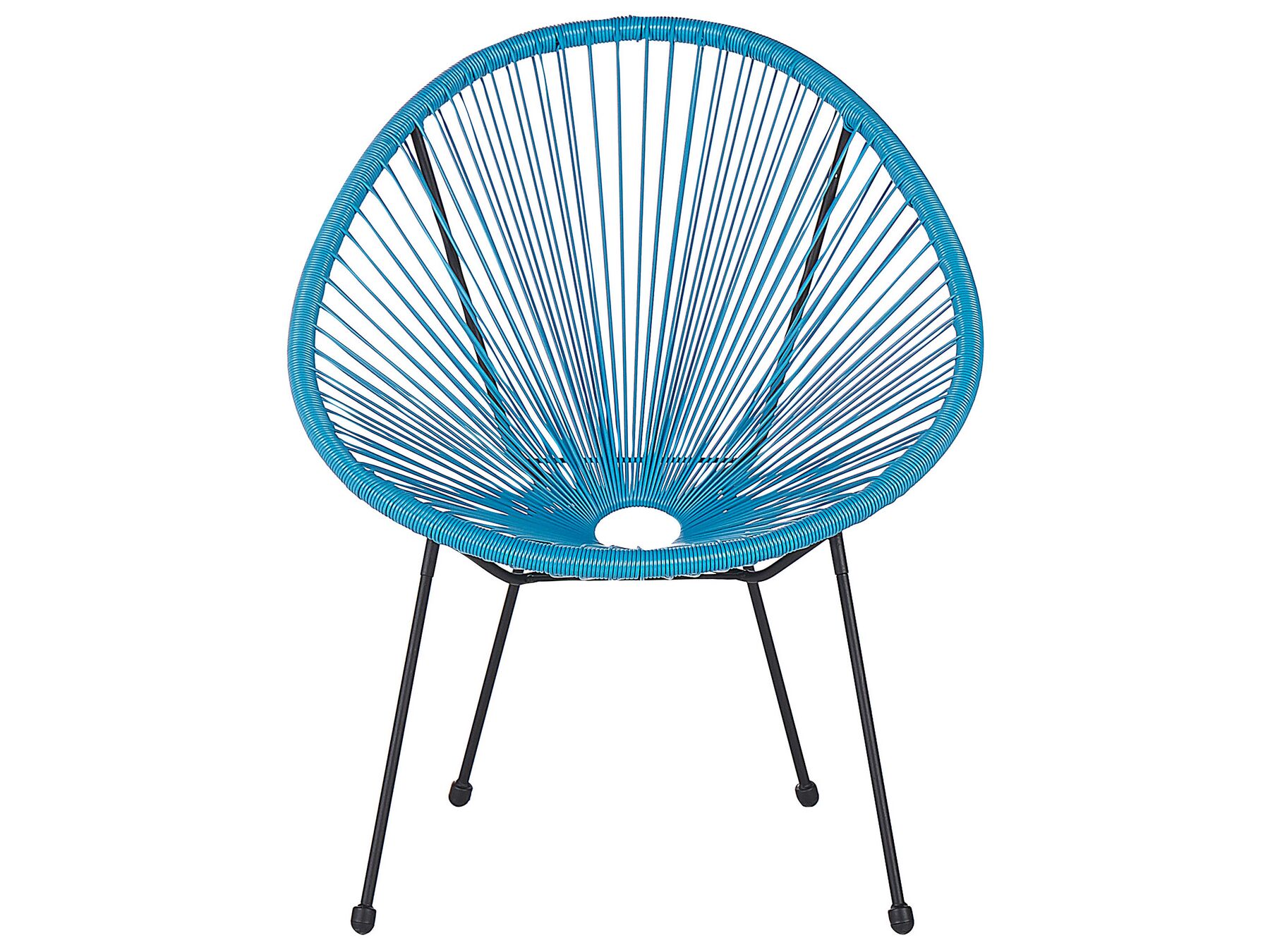 Bistro Set ACAPULCO II PE Rattan Blue