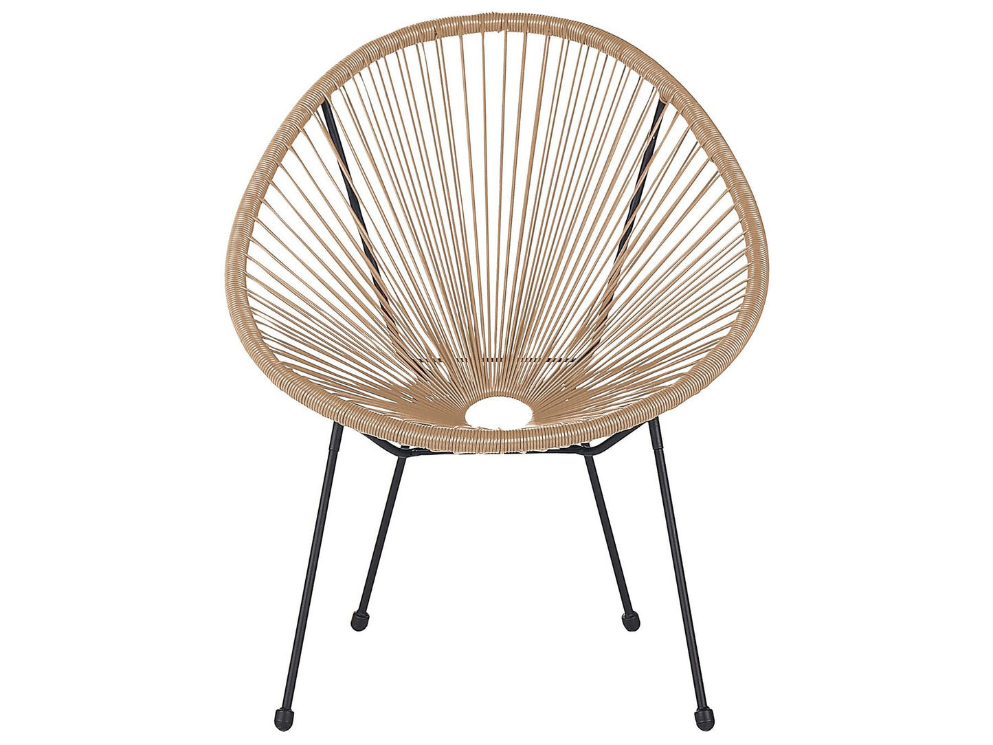 Bistro Set ACAPULCO II PE Rattan Natural