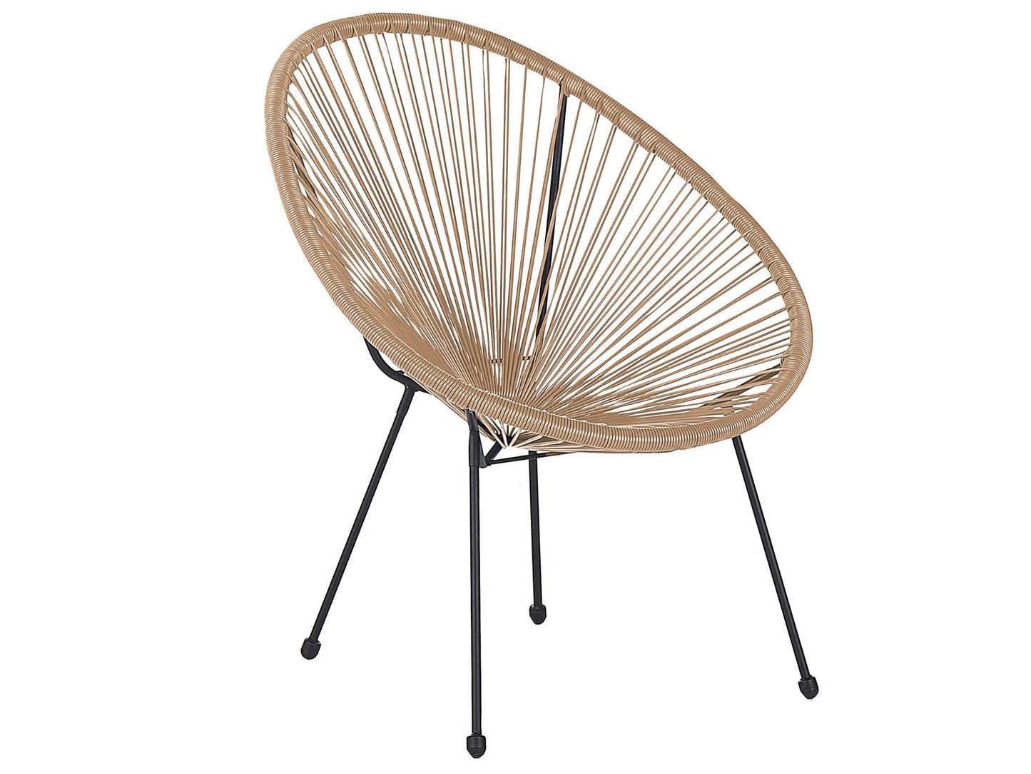 Bistro Set ACAPULCO II PE Rattan Natural
