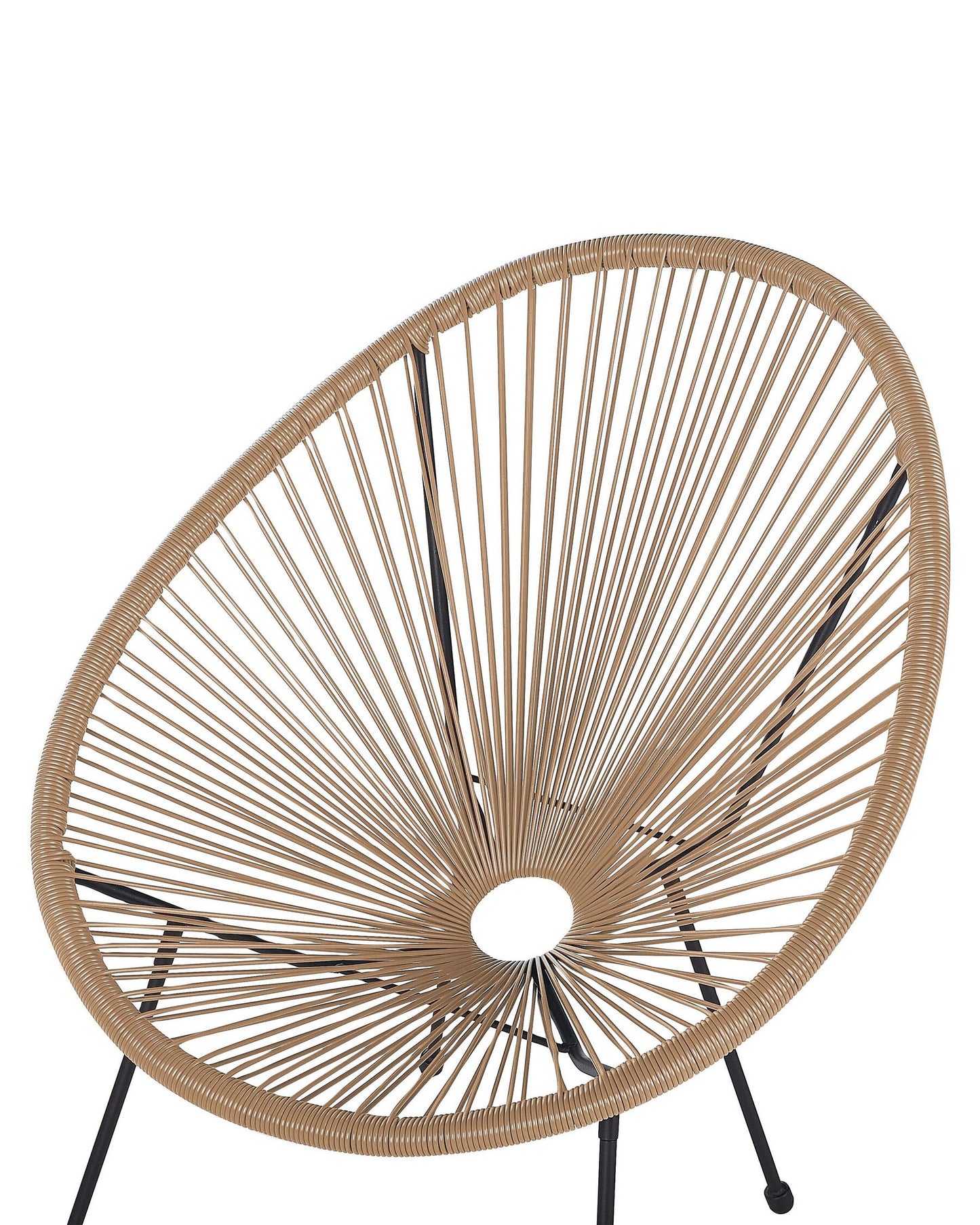Garden Chair ACAPULCO II PE Rattan Natural