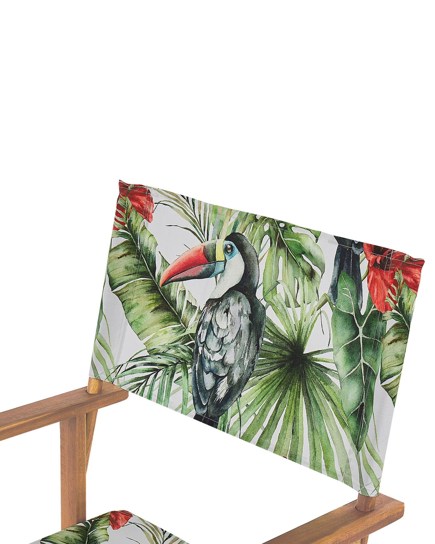 Set of 2 Garden Chairs CINE Acacia Wood Green