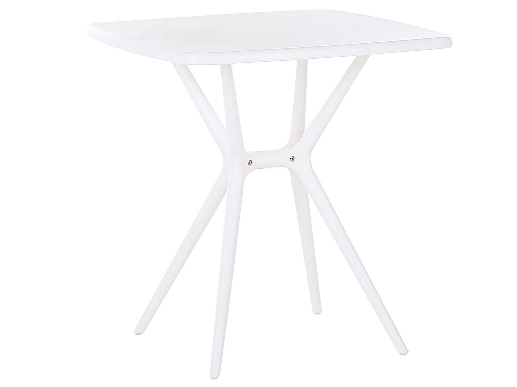 Garden Dining Set 4 Seater SERSALE White